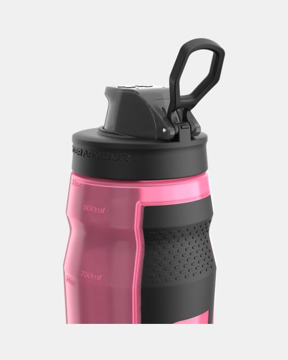 UA Playmaker Squeeze 32 oz. Water Bottle, Pink, pdpMainDesktop image number 5